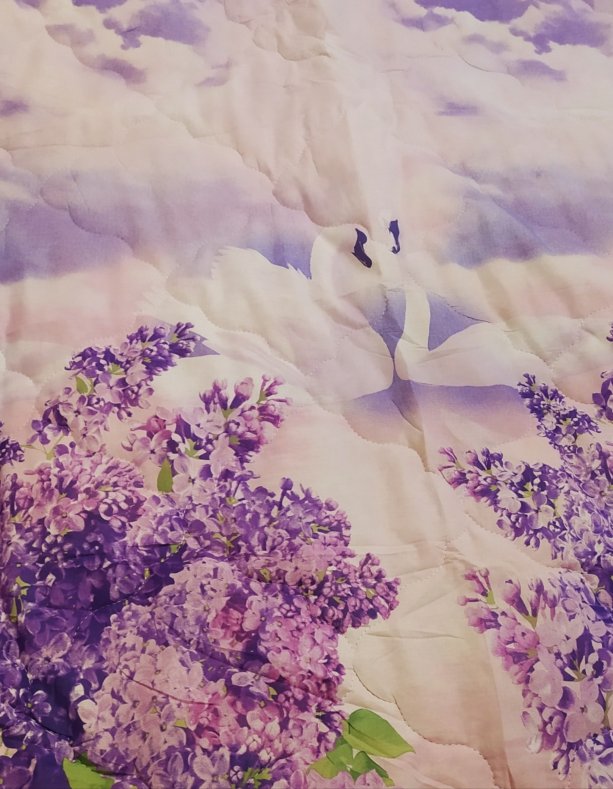 Фотография покупателя товара Одеяло 1.5-спальное облегченное 145×205, овечья шерсть, 200 г/м, бязь МИКС 120 г/м, хлопок 100% - Фото 1