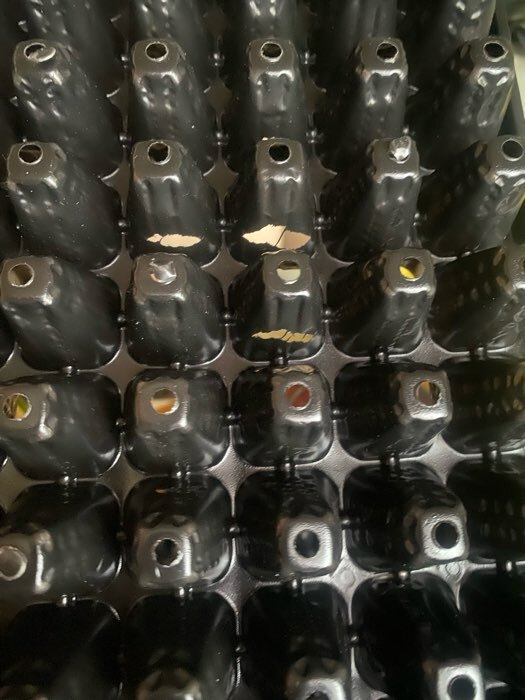 Фотография покупателя товара Кассета для выращивания рассады Greengo на 128 ячеек, по 15 мл, пластиковая, чёрная, 54 × 28 × 5 см