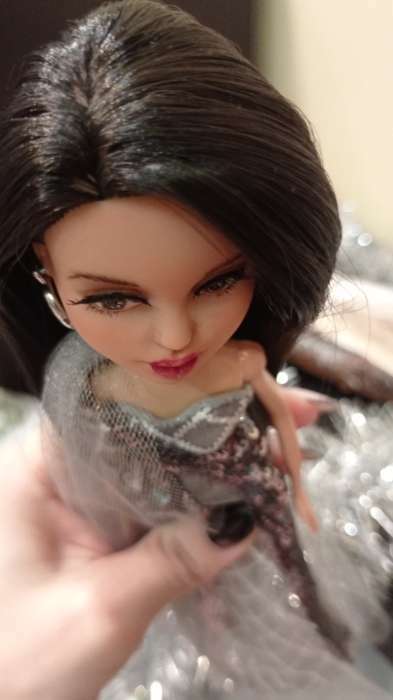 Фотография покупателя товара Волосы - тресс для кукол «Прямые» длина волос: 25 см, ширина:100 см, цвет № 3 - Фото 1