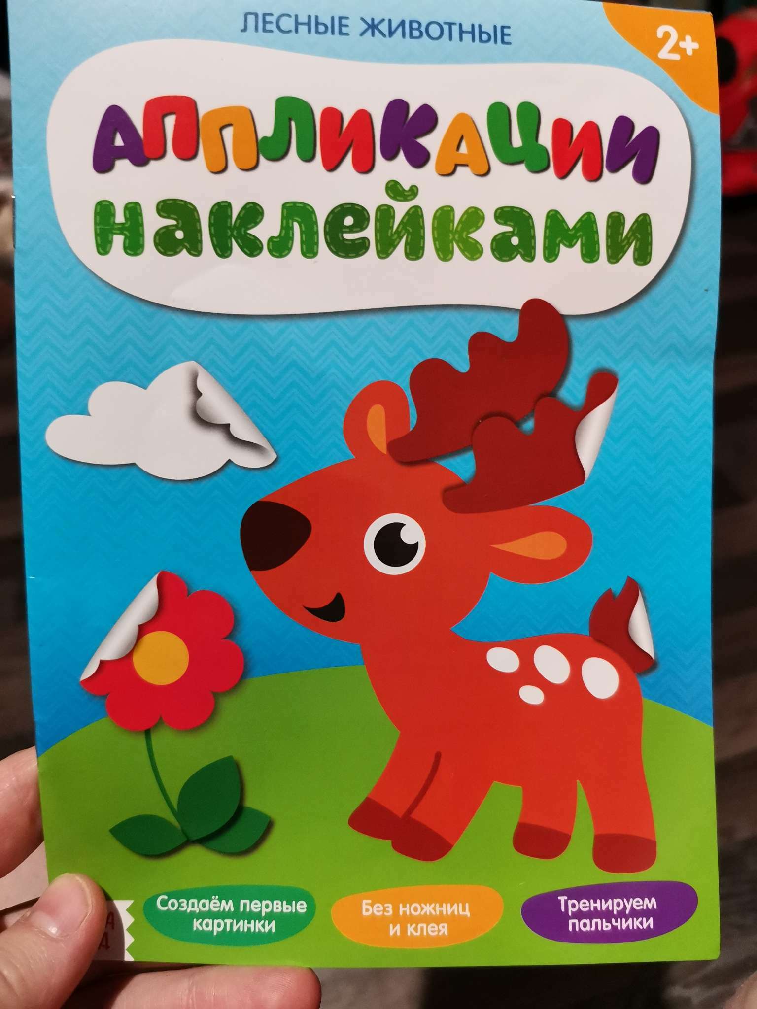 Фотография покупателя товара Аппликации наклейками «Для мальчиков», 12 стр. - Фото 5