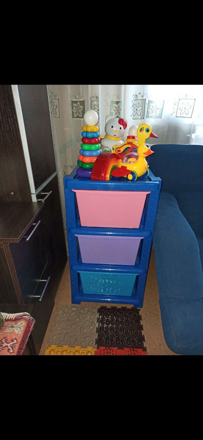 Фотография покупателя товара Комод детский №18, 5 секций, цвет синий - Фото 5