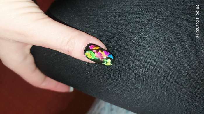 Фотография покупателя товара Пигмент для ногтей, набор 6 баночек, 3 гр, разноцветный - Фото 1