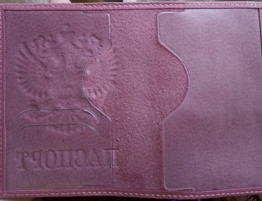 Фотография покупателя товара Обложка для паспорта, флотер, цвет капучино - Фото 10
