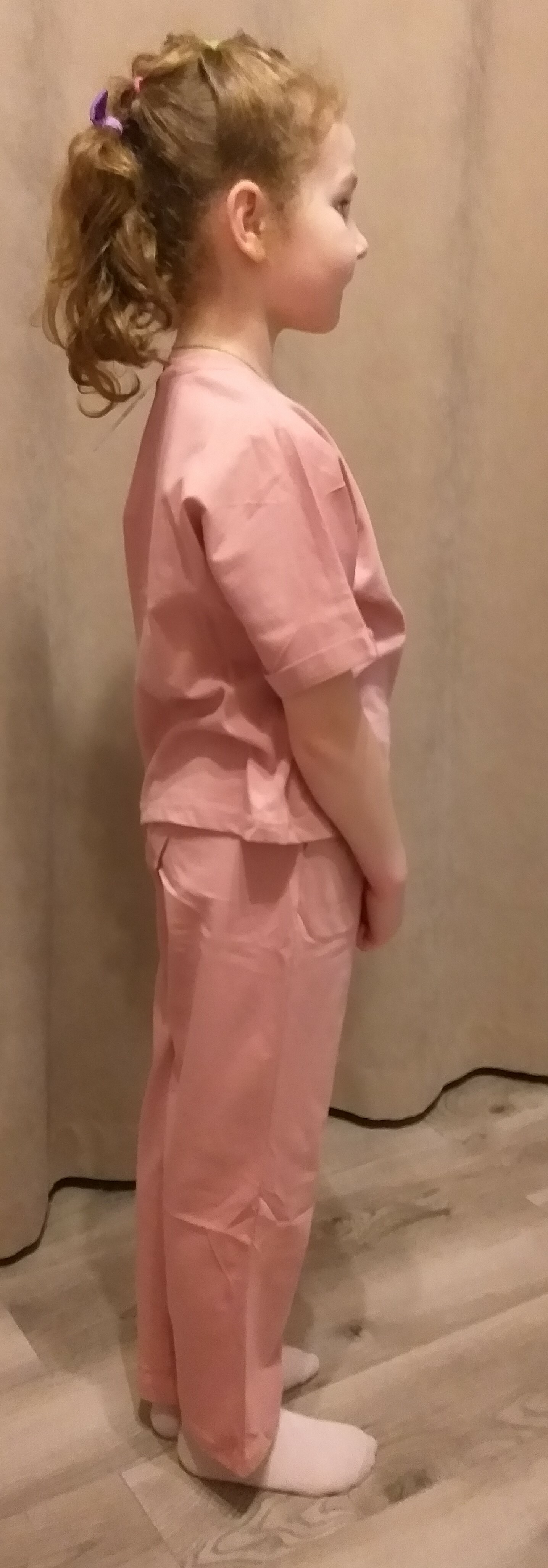 Фотография покупателя товара Пижама детская для девочки KAFTAN "Pink" рост 110-116 (32) - Фото 2