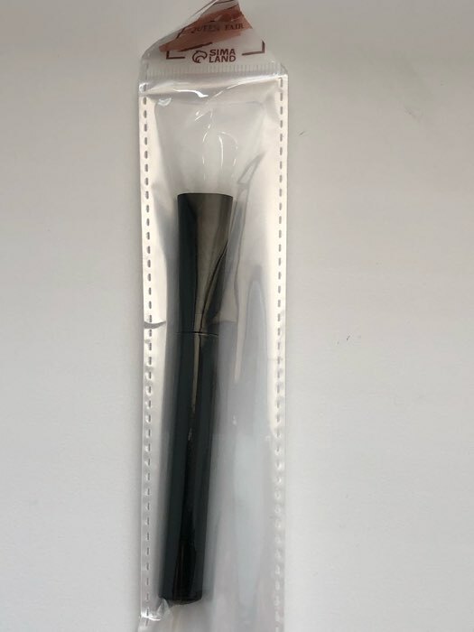 Фотография покупателя товара Кисть для масок, силиконовая, 15 (+/- 1) см, цвет чёрный/белый - Фото 1