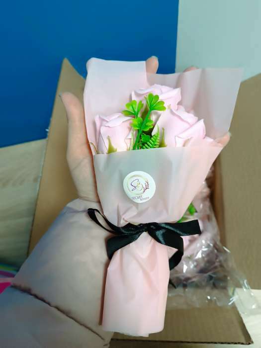 Фотография покупателя товара Букет мыльных роз, нюдовые - Фото 6