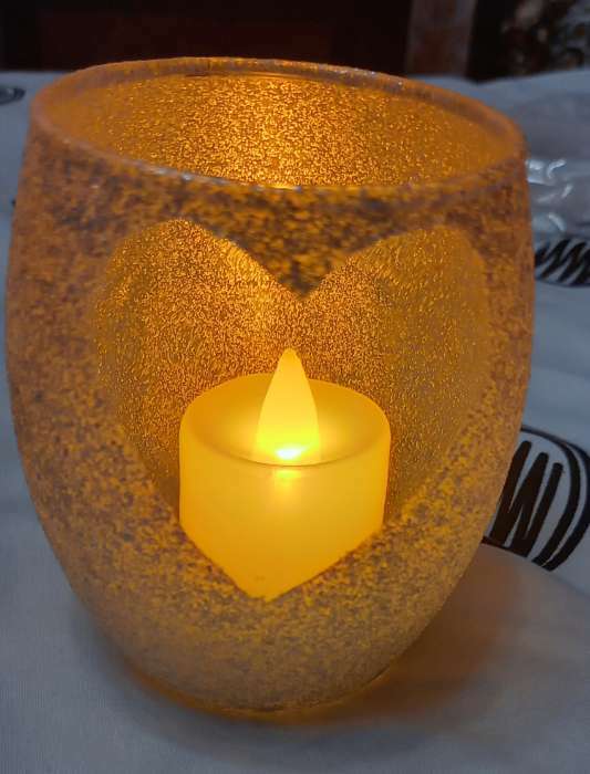 Фотография покупателя товара Светодиодные свечи «Эффект живого пламени»,4 шт., d=3.5, модель AR-0006