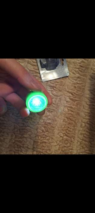 Фотография покупателя товара Световой прибор «Кольцо» 2.5 см, свечение RGB