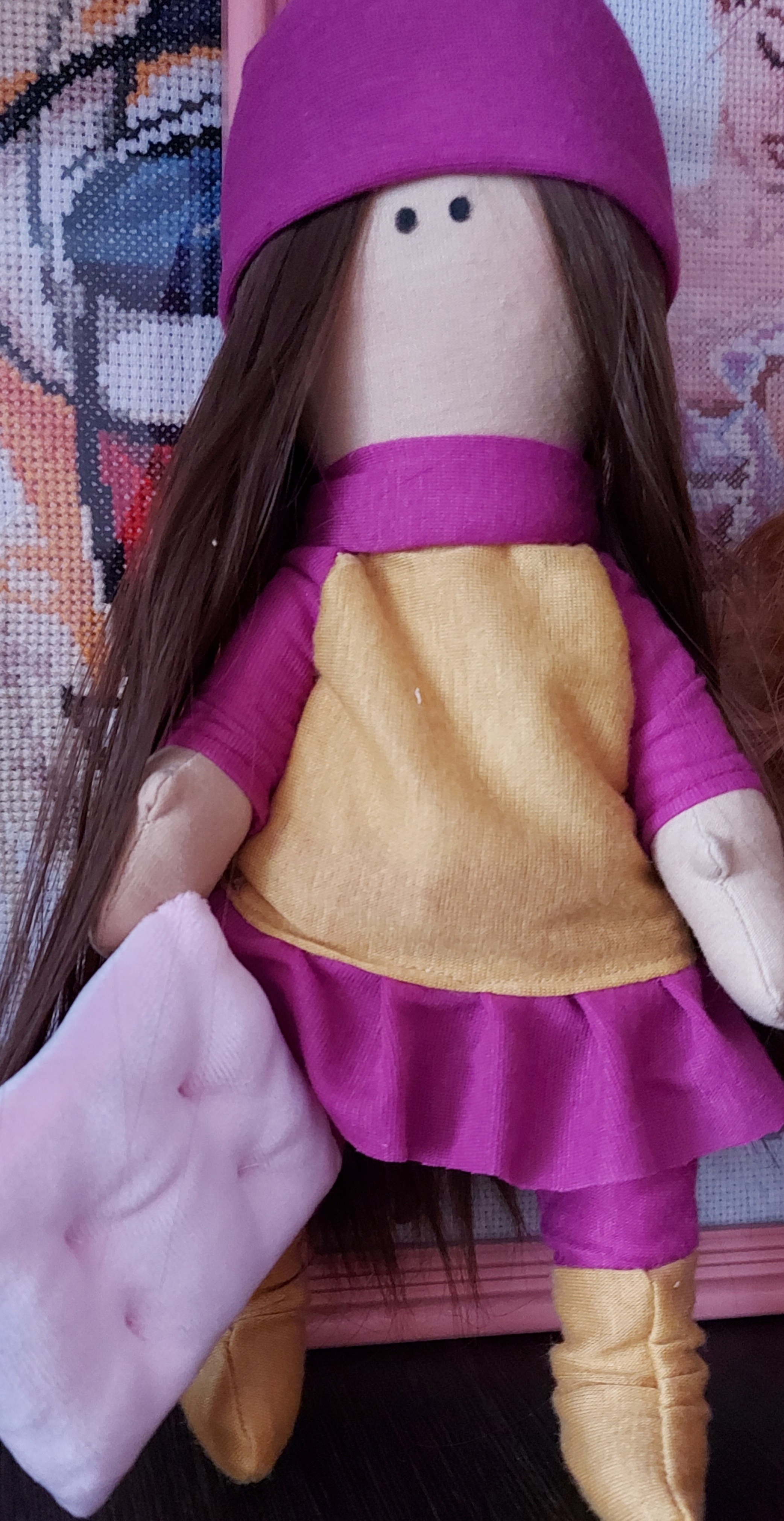 Фотография покупателя товара Набор для шитья. Интерьерная кукла «Сьюзен», 40 см - Фото 1