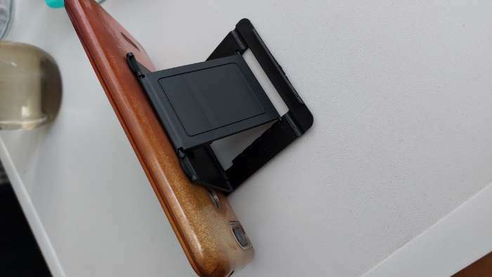 Фотография покупателя товара Подставка для телефона Luazon, складная, регулируемая высота, чёрная - Фото 62