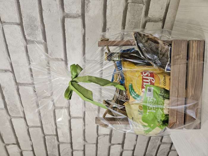Фотография покупателя товара Кашпо деревянное 26х16х10 см натуральная сосна - Фото 1