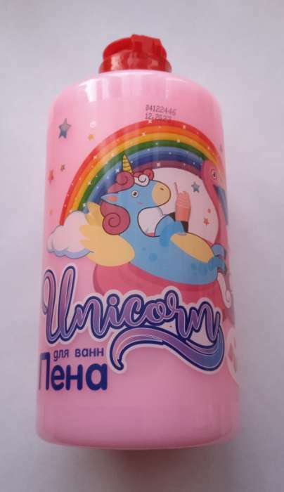Фотография покупателя товара Пена для ванн Unicorn Bubble Gum, 460 мл - Фото 1