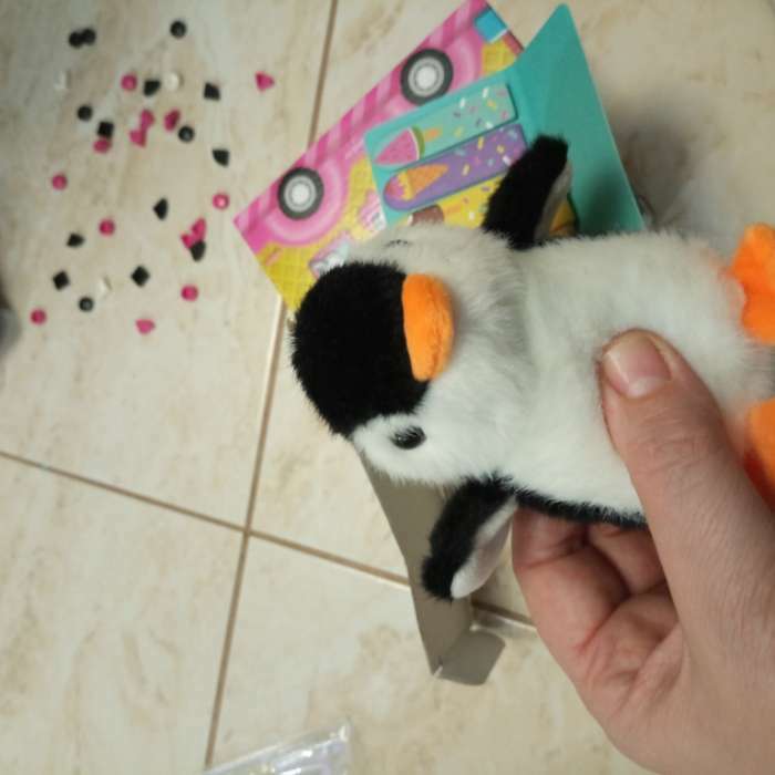 Фотография покупателя товара Мягкая игрушка с сюрпризом «Пингвин» - Фото 4