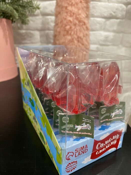 Фотография покупателя товара Леденец на палочке «23 февраля», вкус: мята-ментол, 20 шт. × 10 г - Фото 2