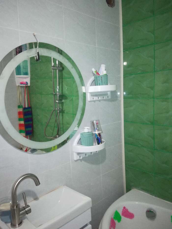 Фотография покупателя товара Дозатор для мыла «Вязание», 500 мл, цвет белый ротанг - Фото 1