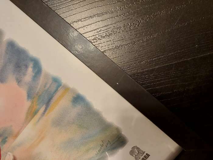 Фотография покупателя товара Фоторамка для фото 21×30 см Columbia, МДФ, чёрный - Фото 3