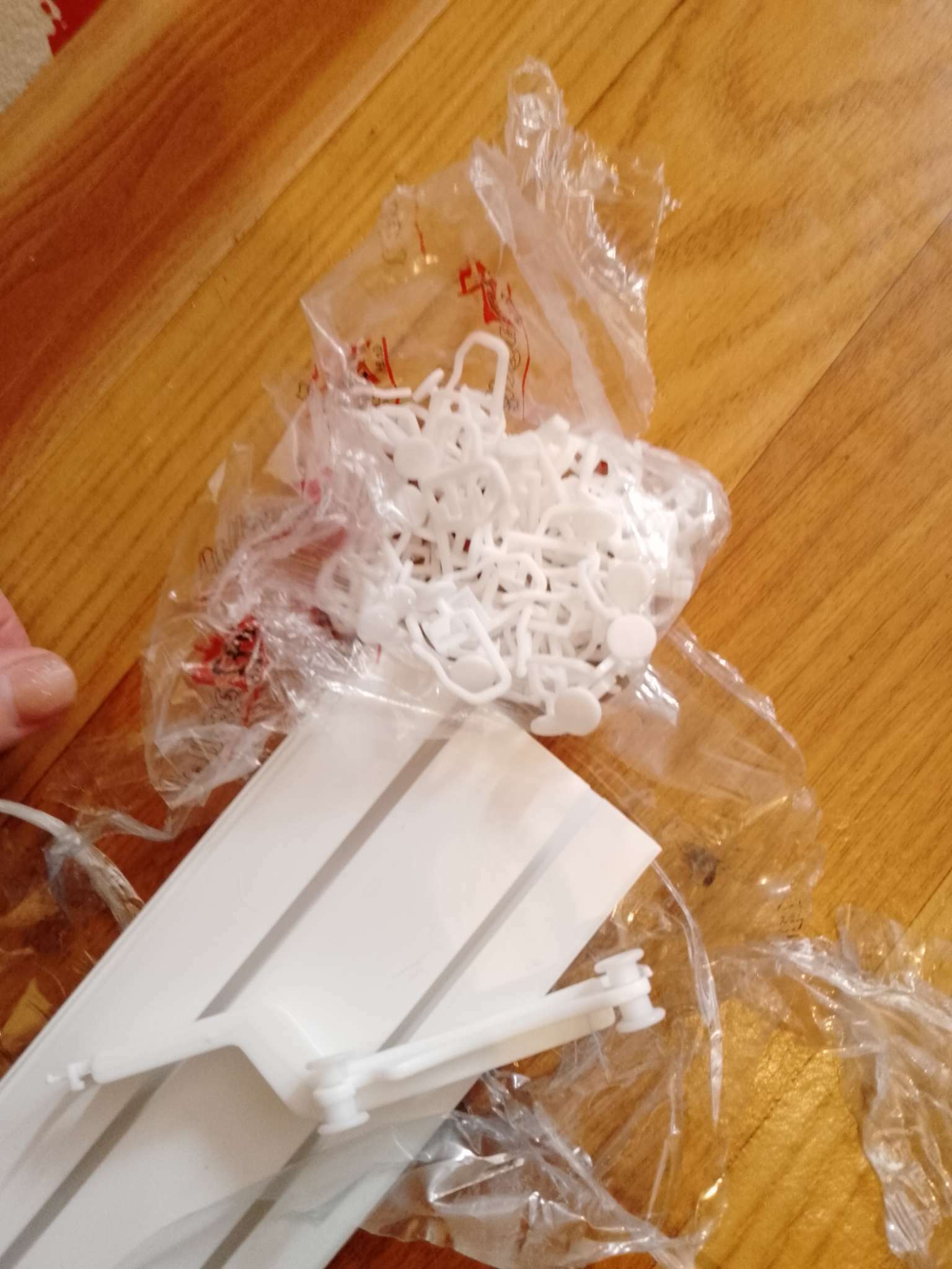 Фотография покупателя товара Карниз двухрядный «Цезарь эконом», 240 см, белый - Фото 1