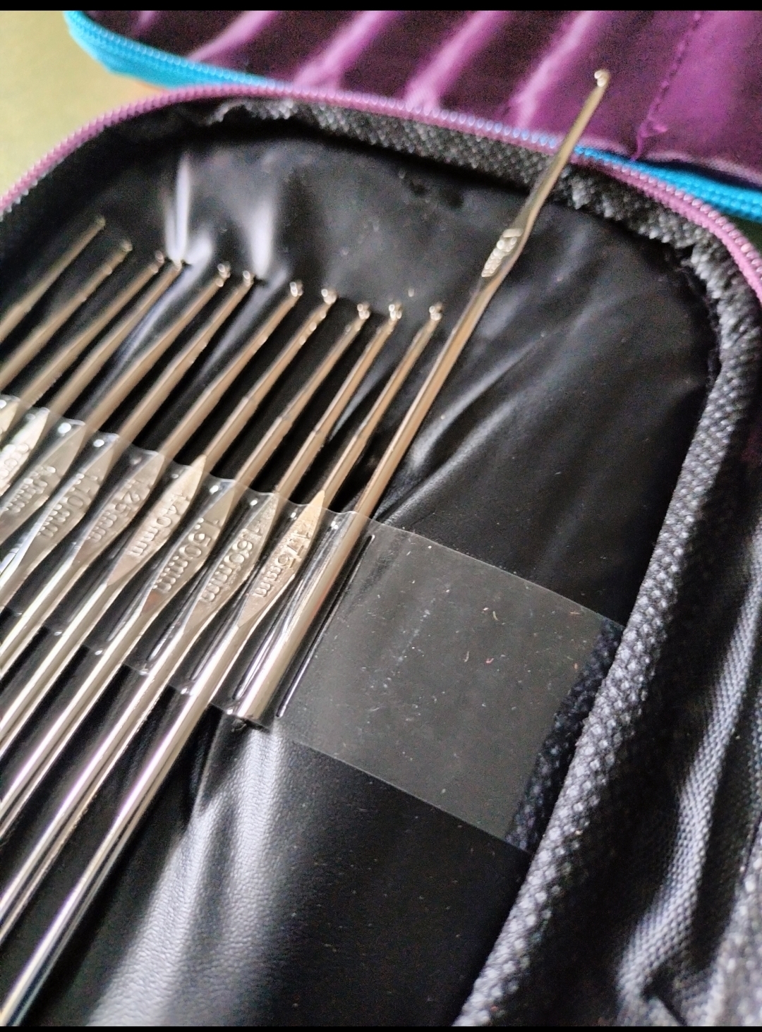Фотография покупателя товара Набор крючков для вязания, d = 0,6-6,5 мм, 12,5/15 см, 22 шт, цвет МИКС - Фото 1