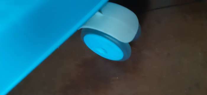 Фотография покупателя товара Ходунки JOLLY CAR BW140, 8 колёс, со звуковыми эффектами, цвет голубой - Фото 2