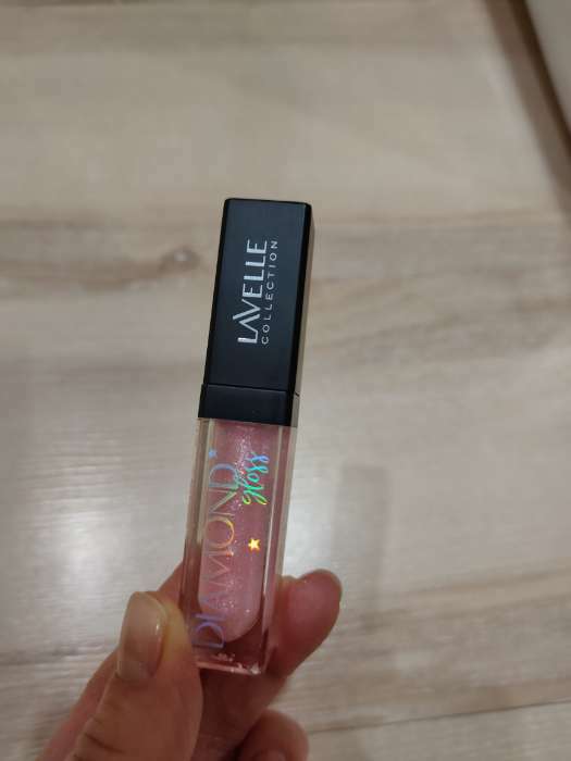 Фотография покупателя товара Блеск для губ LavelleCollection diamond gloss тон 04 бриллиантово-розовый, 5 мл - Фото 2