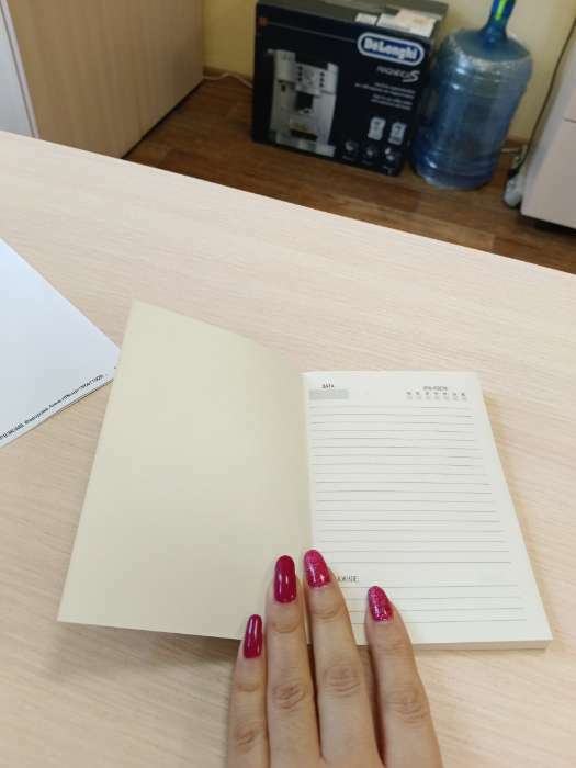 Фотография покупателя товара Ежедневник на склейке недатированный А6 64 листа, мягкая обложка, Аниме мотив