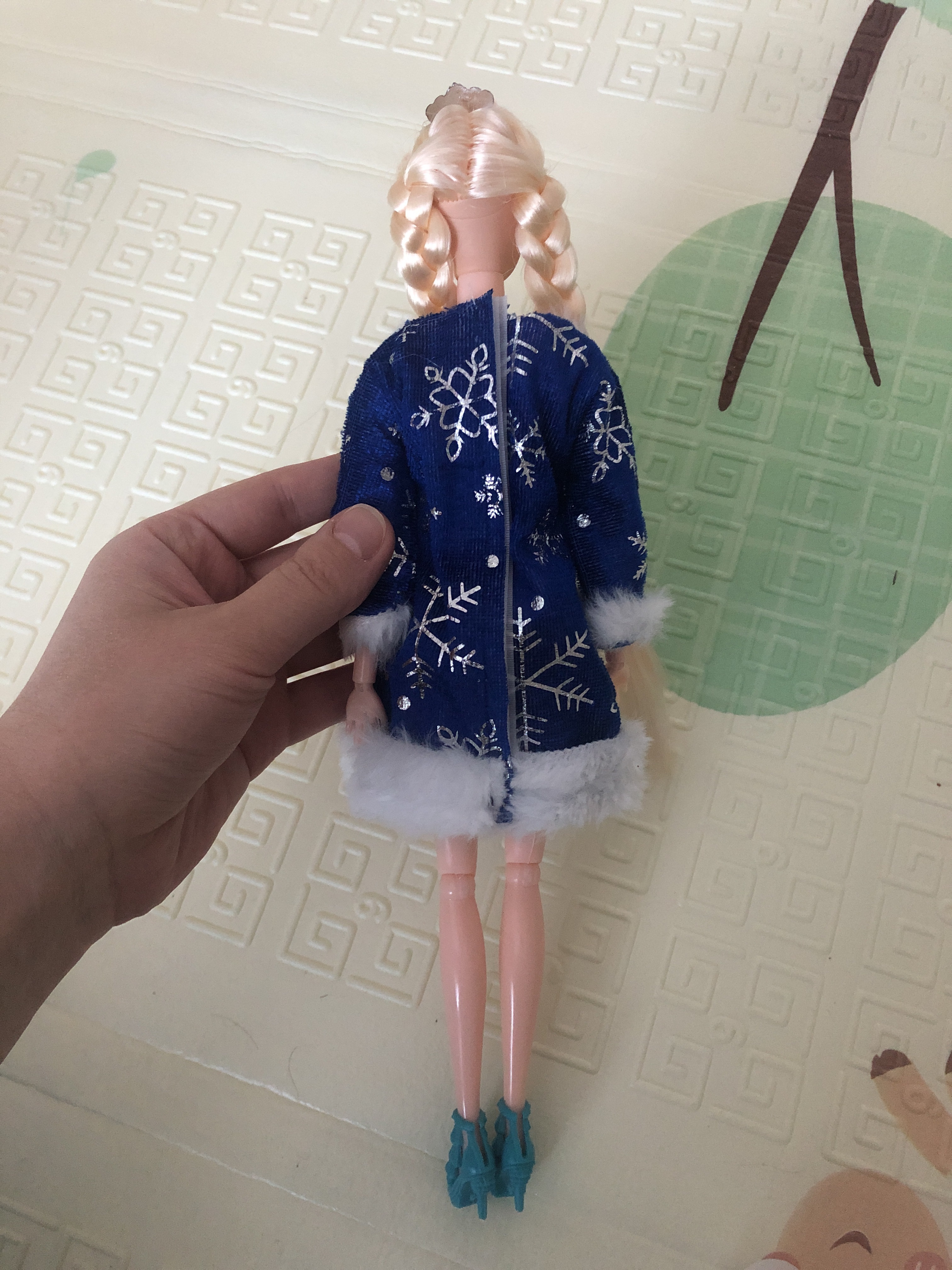 Фотография покупателя товара Кукла-модель снегурочка шарнирная«Сказка рядом» - Фото 2