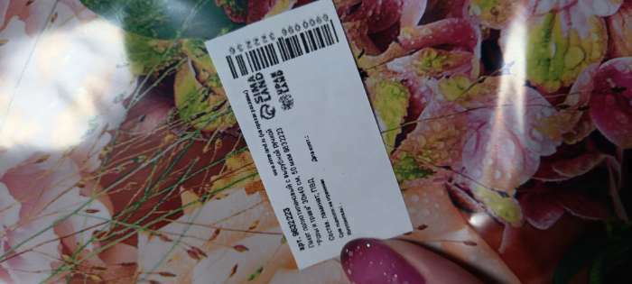 Фотография покупателя товара Пакет полиэтиленовый с вырубной ручкой «Розы и трава» 30 х 40 см, 50 мкм
