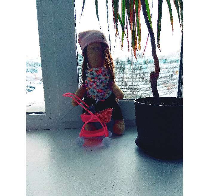 Фотография покупателя товара Набор для шитья. Интерьерная кукла «Нэтти», 30 см - Фото 5