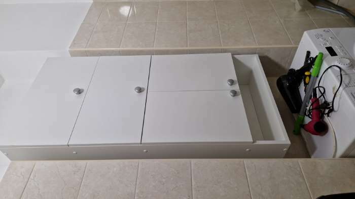 Фотография покупателя товара Шкаф подвесной для ванной комнаты,  60 х 24 х 120 см - Фото 2