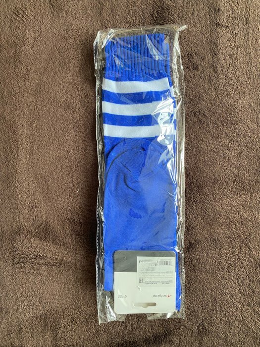 Фотография покупателя товара Гетры футбольные ONLYTOP, р. 38-39, цвет белый - Фото 1