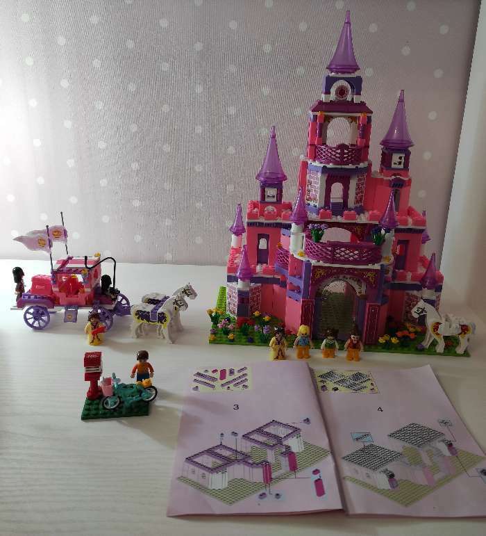 Фотография покупателя товара Конструктор «Розовая мечта: замок принцессы», 472 детали - Фото 5