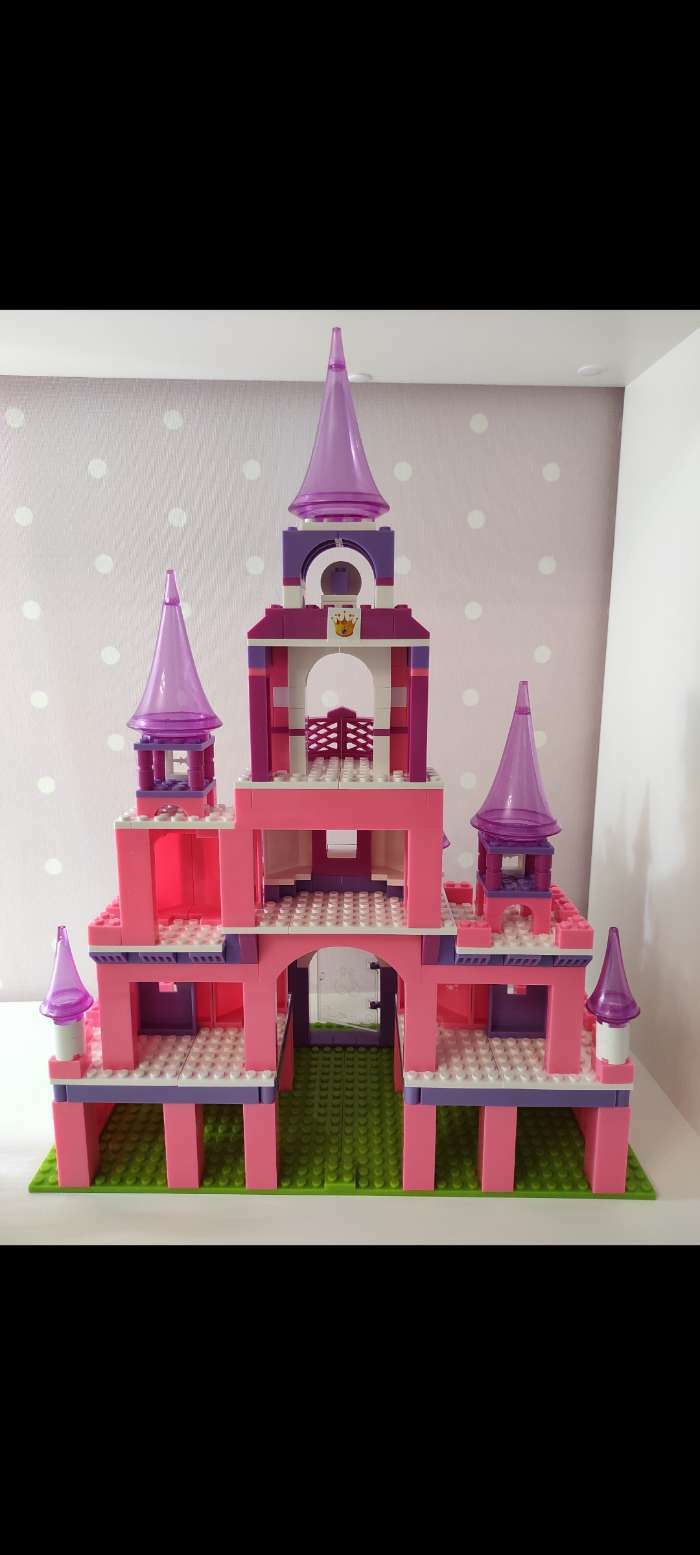 Фотография покупателя товара Конструктор «Розовая мечта: замок принцессы», 472 детали - Фото 4
