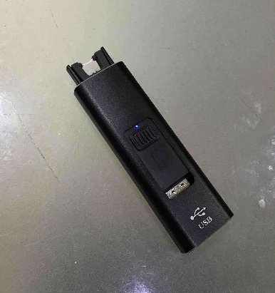 Фотография покупателя товара Зажигалка электронная, дуговая, USB, 8 х 2.5 х 1 см - Фото 1