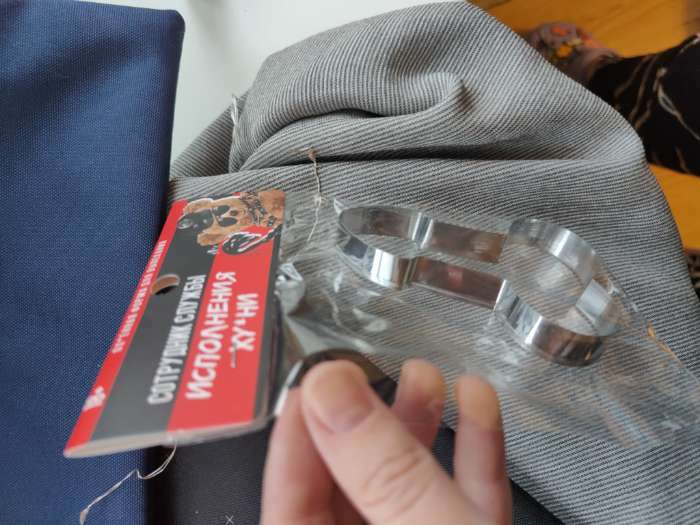 Фотография покупателя товара Форма для печенья «Намек на огонек», металл, 10×7×1.3 см 18+ - Фото 2