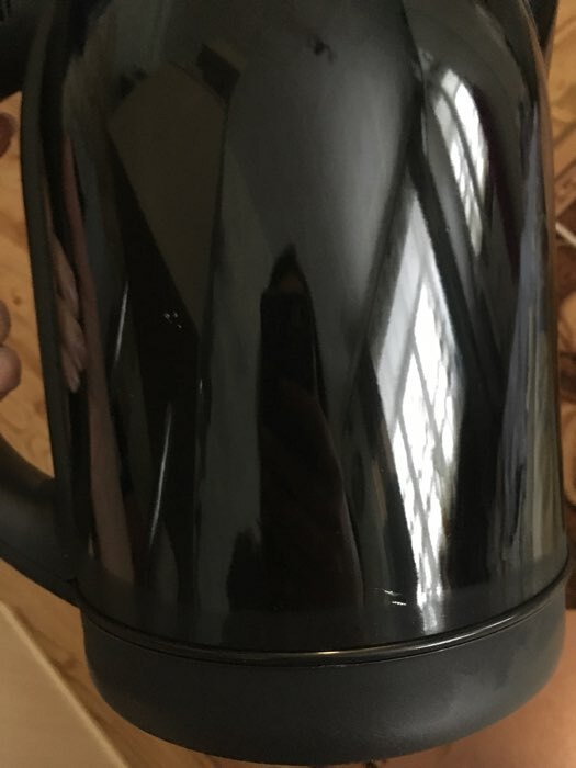 Фотография покупателя товара Чайник электрический "Добрыня" DO-1215, металл, 2 л, 2200 Вт, черный с цветами - Фото 1