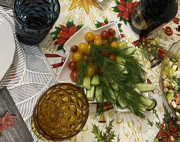 Фотография покупателя товара Блюдо Доляна «Ёлочка», 25×21 см - Фото 8