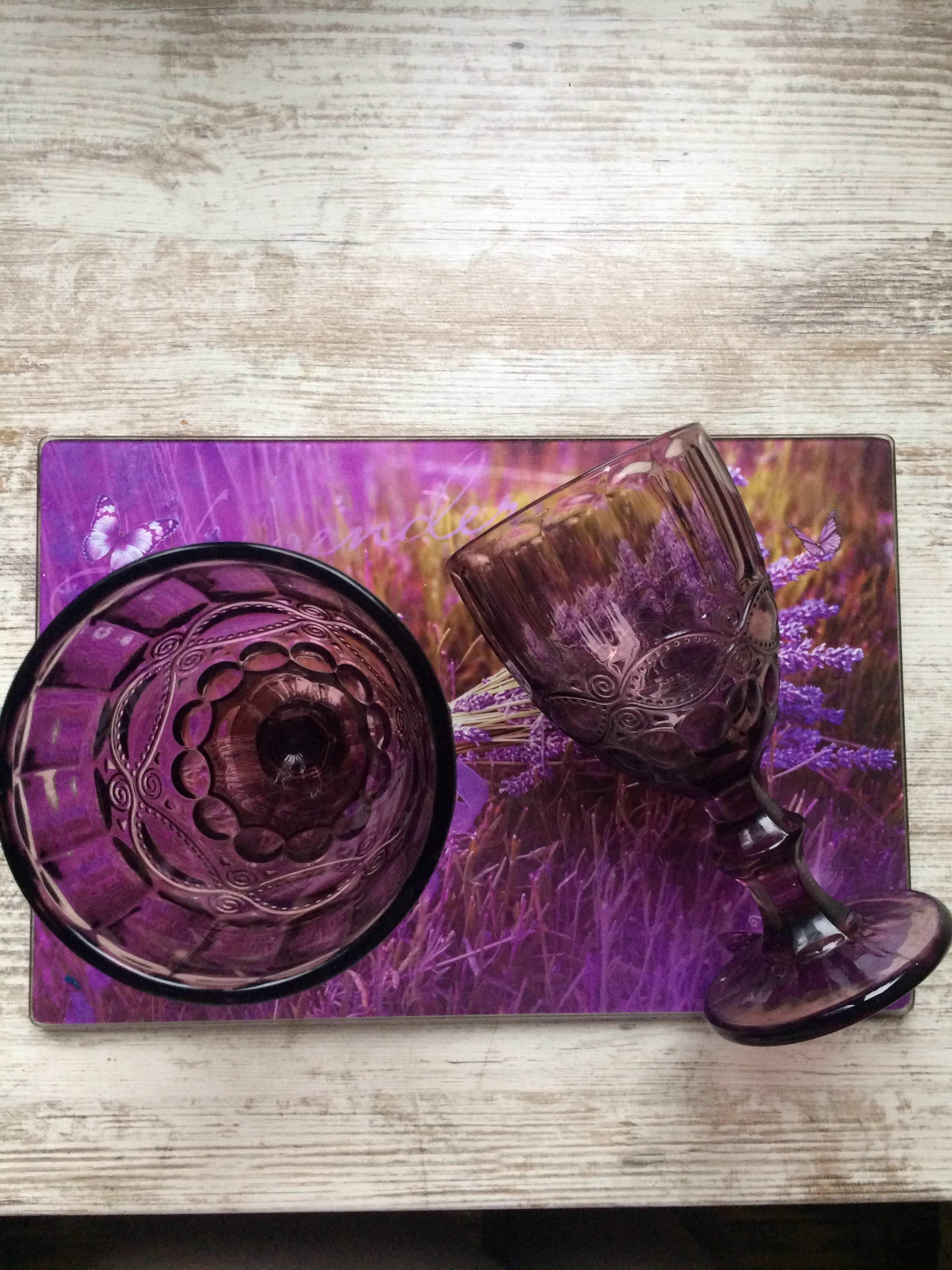 Фотография покупателя товара Бокал из стекла Magistro «Ла-Манш», 250 мл, 8×15,3 см, цвет розовый - Фото 15