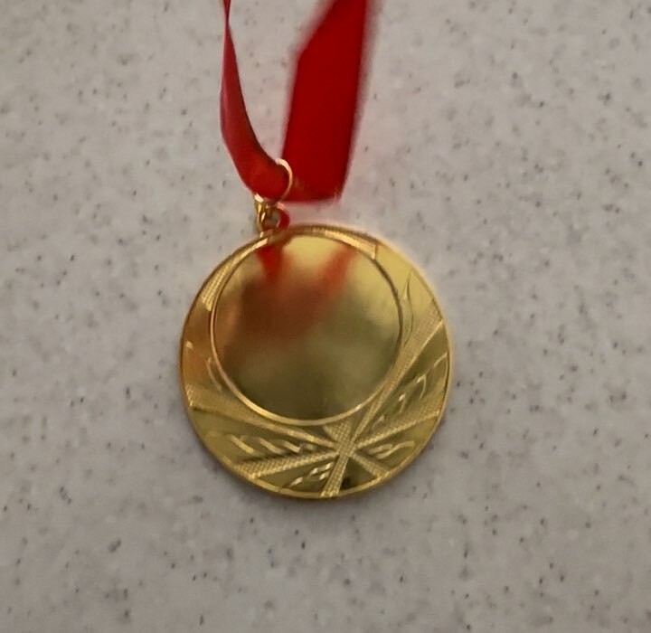 Фотография покупателя товара Медаль под нанесение диам 7 см. Цвет зол. Без ленты - Фото 1