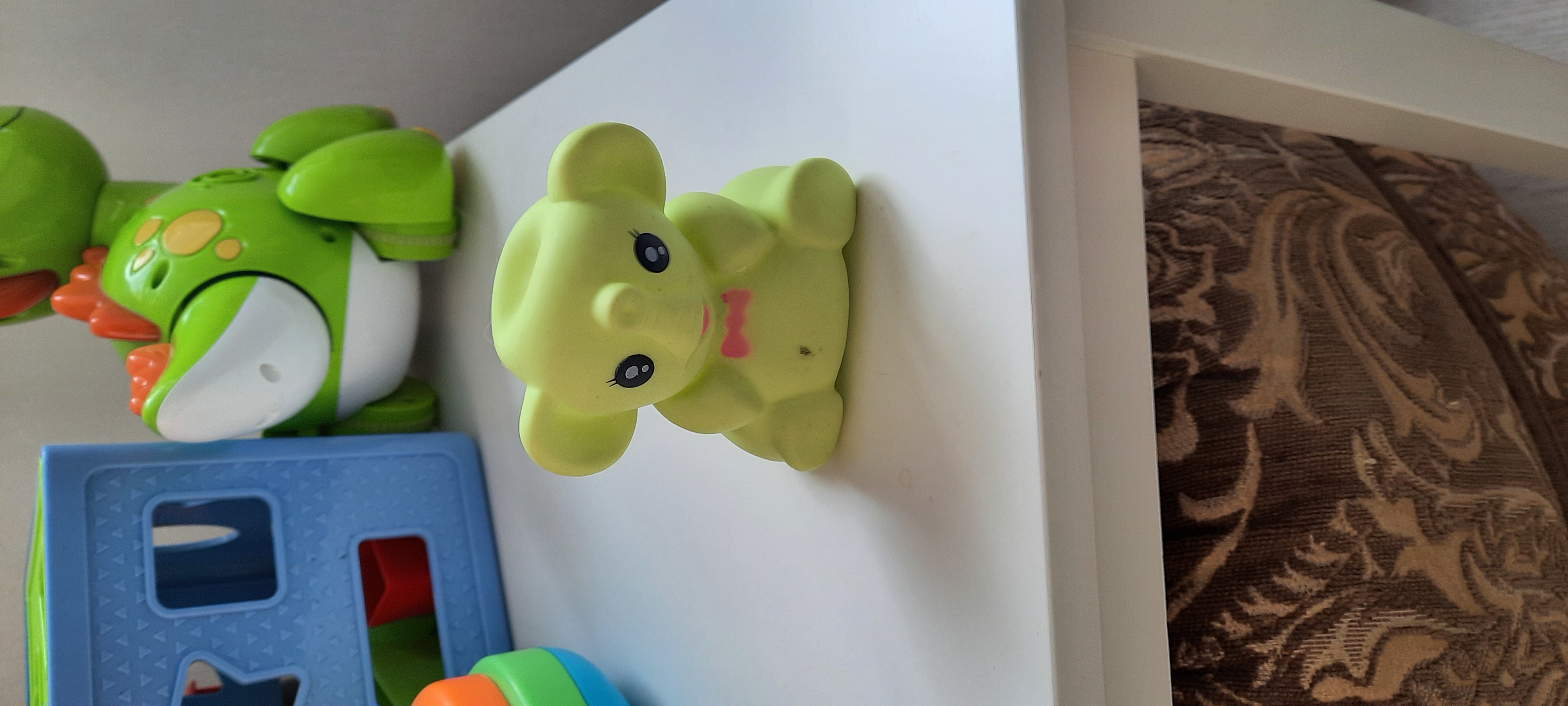 Фотография покупателя товара Резиновая игрушка для ванны «Малыш», 7 см, с пищалкой, 1 шт, виды МИКС, Крошка Я