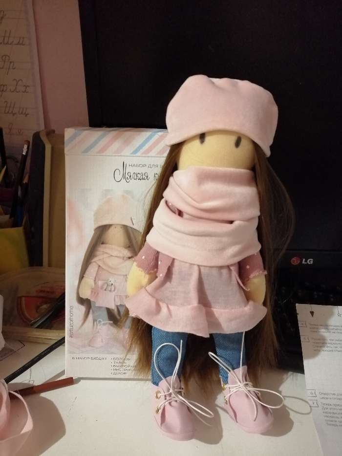 Фотография покупателя товара Набор для шитья. Интерьерная кукла «Нэтти», 30 см - Фото 28