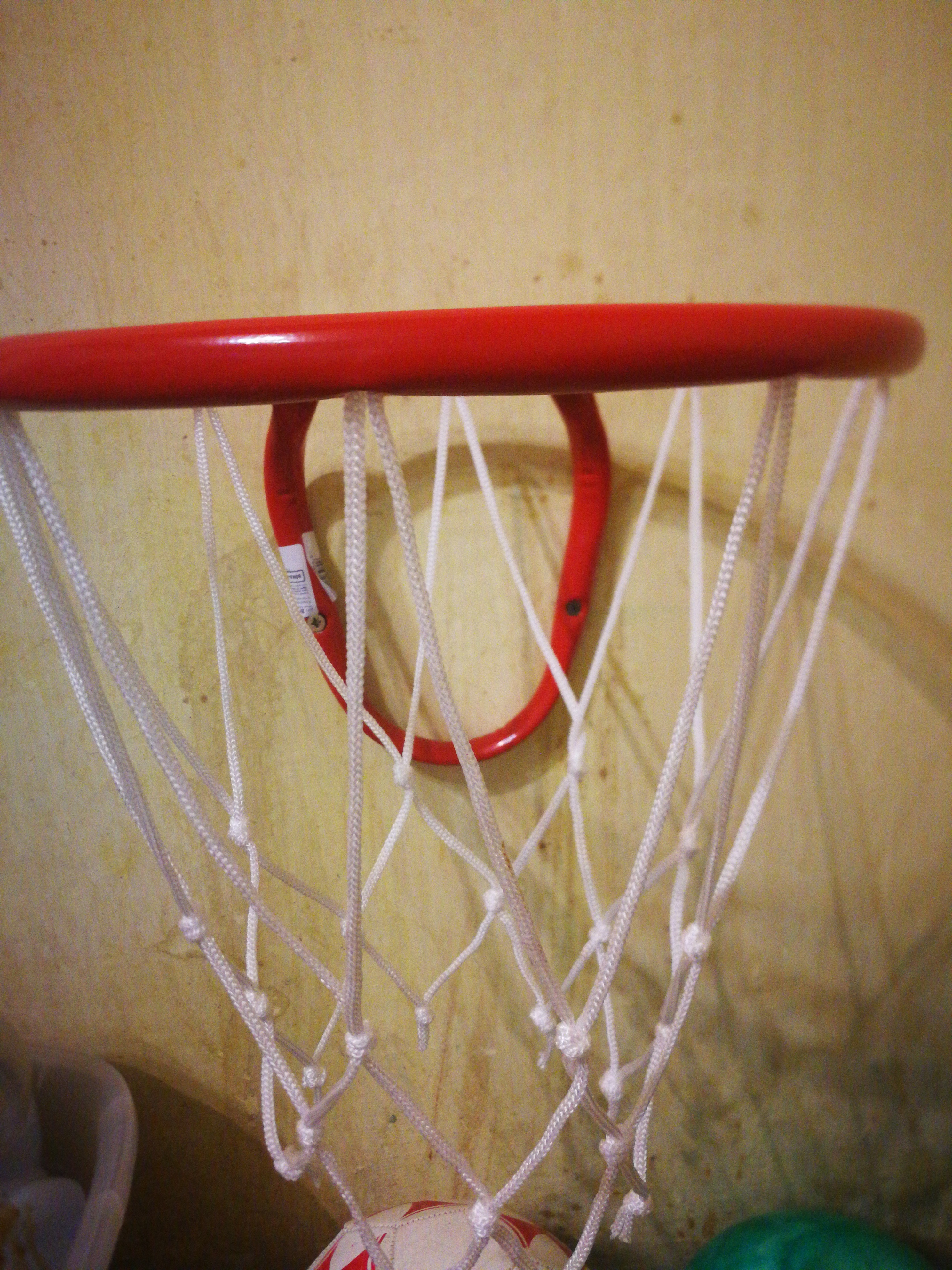Фотография покупателя товара Корзина баскетбольная №3, d=295 мм, с сеткой
