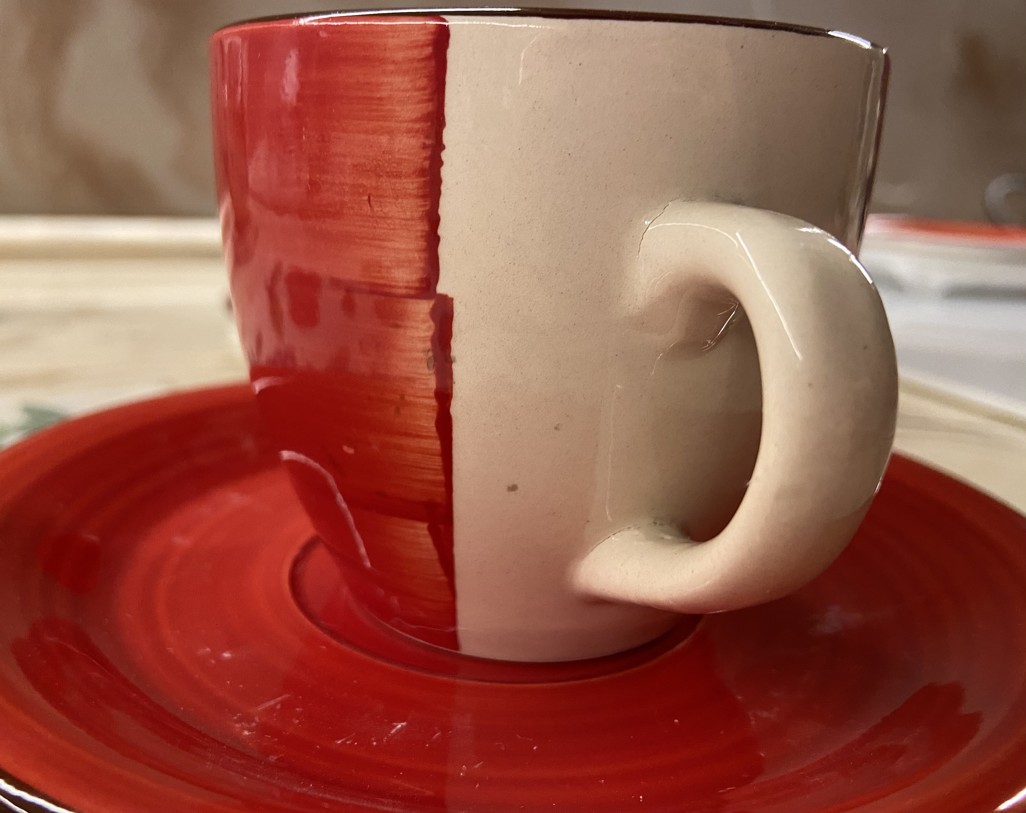 Фотография покупателя товара Чайная пара керамическая Доляна «Морской мир», 2 предмета: чашка 200 мл, блюдце d=14,5 см, цвет голубой - Фото 4