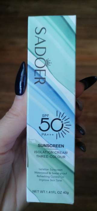 Фотография покупателя товара Крем-консилер под макияж 3 в 1, трехцветный - Фото 1