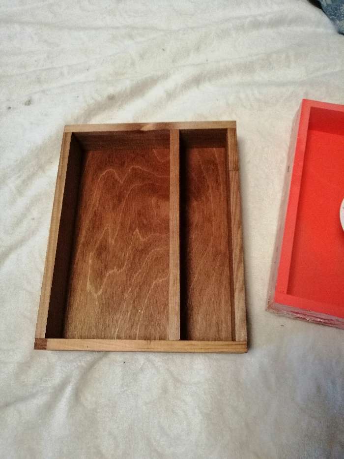 Фотография покупателя товара Кашпо деревянное 25.5×20×4.5 см "Макарунас", мокко Дарим Красиво