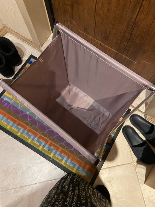 Фотография покупателя товара Корзина универсальная Доляна Laundry, 43×29×64 см, цвет МИКС - Фото 4