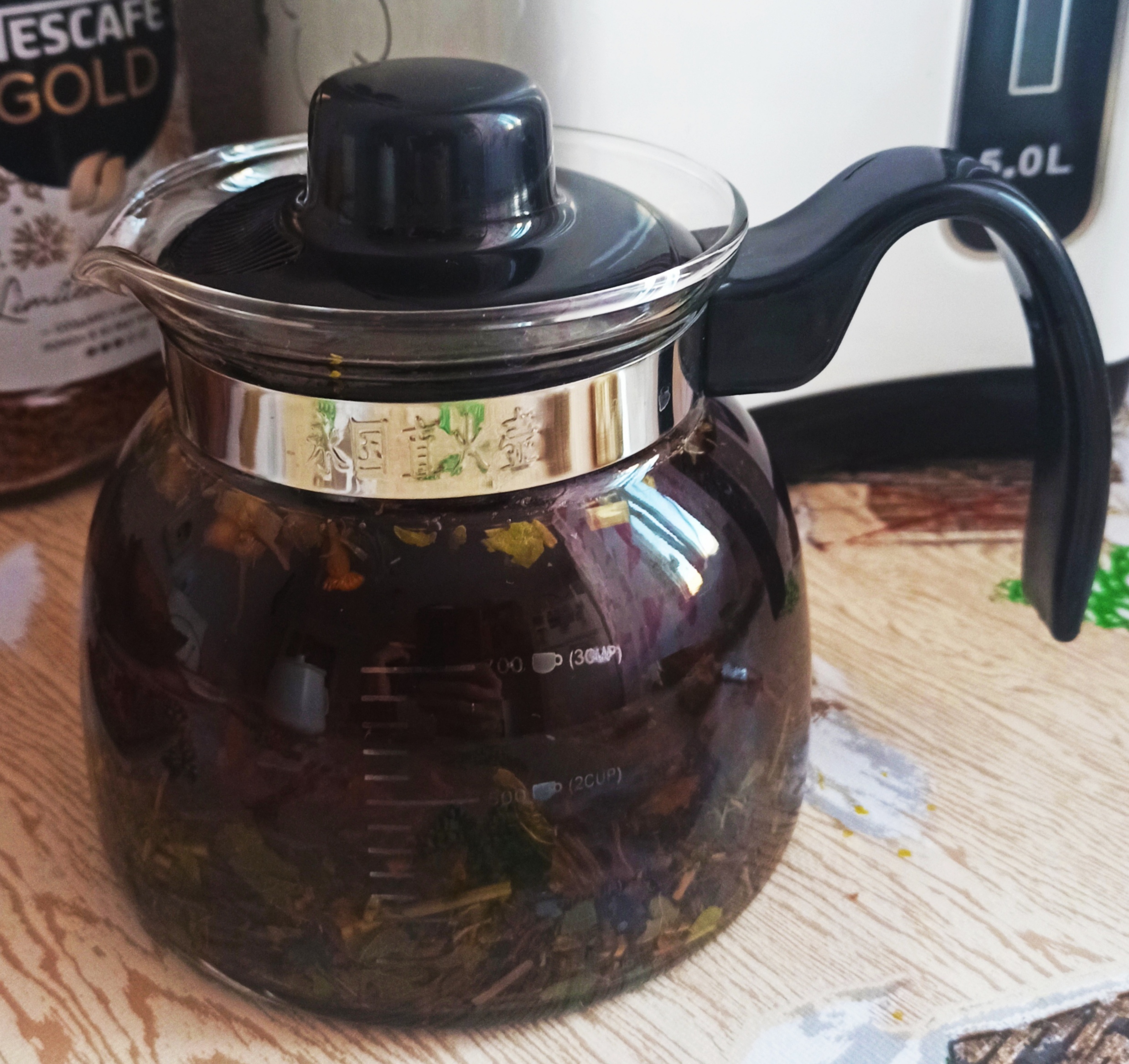 Фотография покупателя товара Заварочный чайник «Чайные истории», 700 мл, дно d=12 см, термостойкое стекло, прозрачный - Фото 2