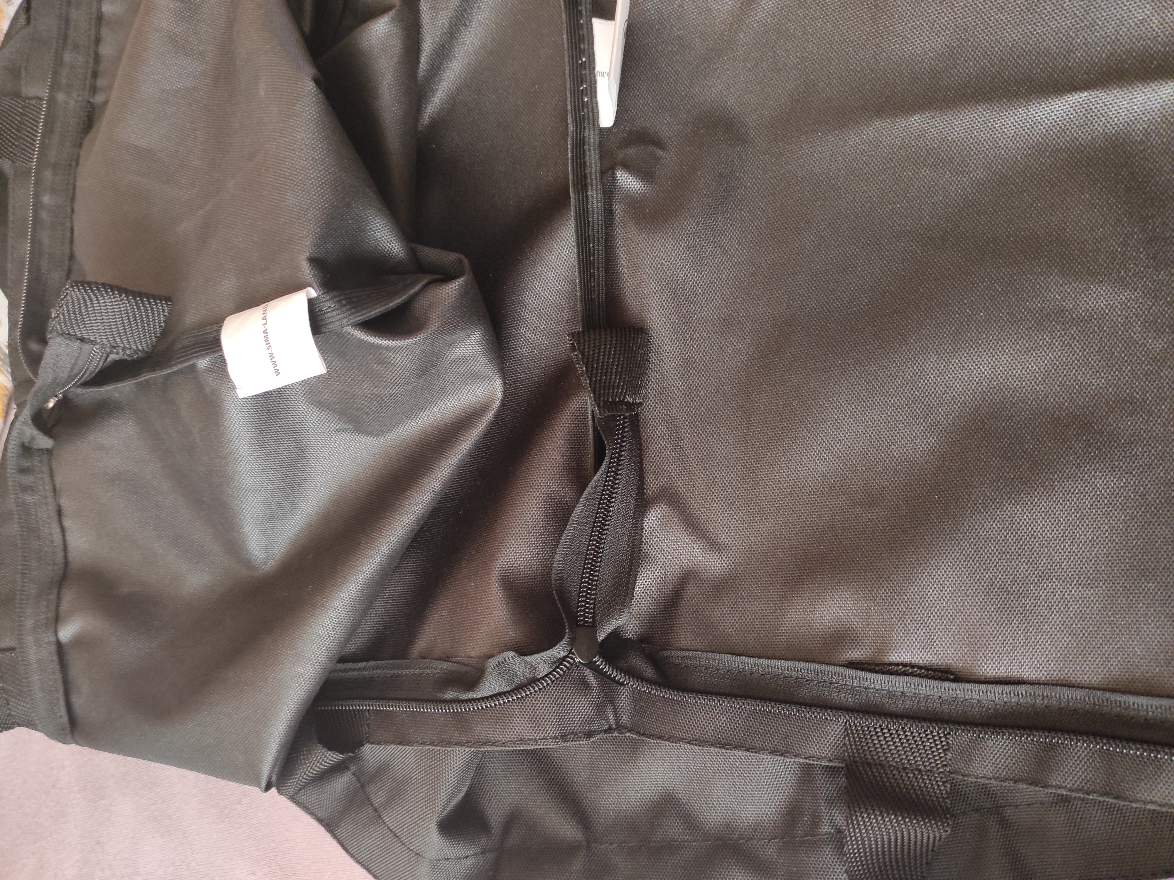 Фотография покупателя товара Сумка-шопер Силуэт, без подкладки, цвет чёрный