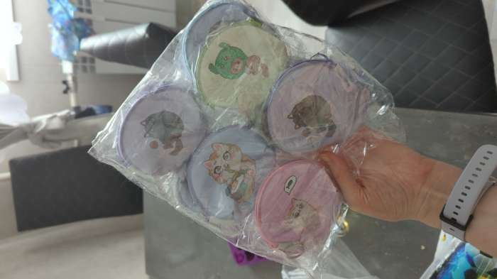 Фотография покупателя товара Кошелёк детский Cat Выбражулька, маленький, монетница, МИКС - Фото 4