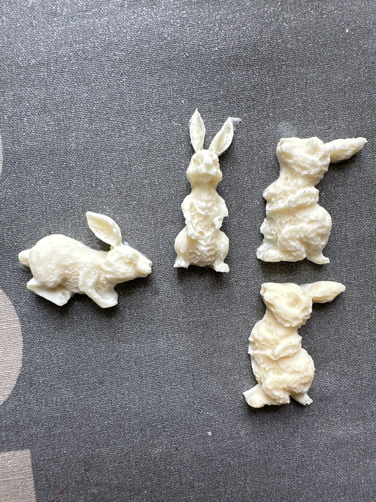Фотография покупателя товара Молд Доляна «Кролик», силикон, 8×5×1 см, цвет МИКС