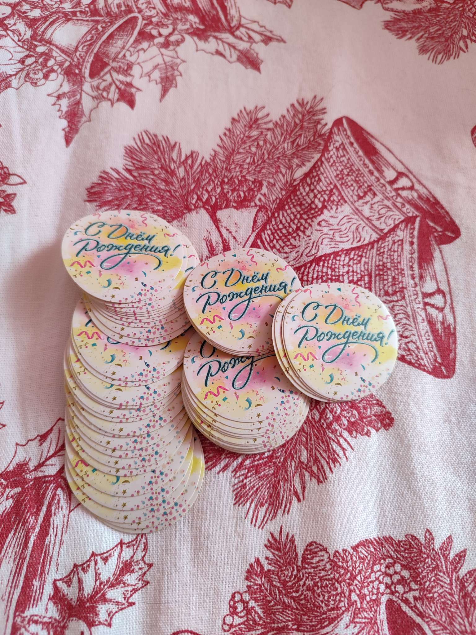 Фотография покупателя товара Наклейки для бизнеса и подарков Thank you, 4×4 см, 50 шт. - Фото 35